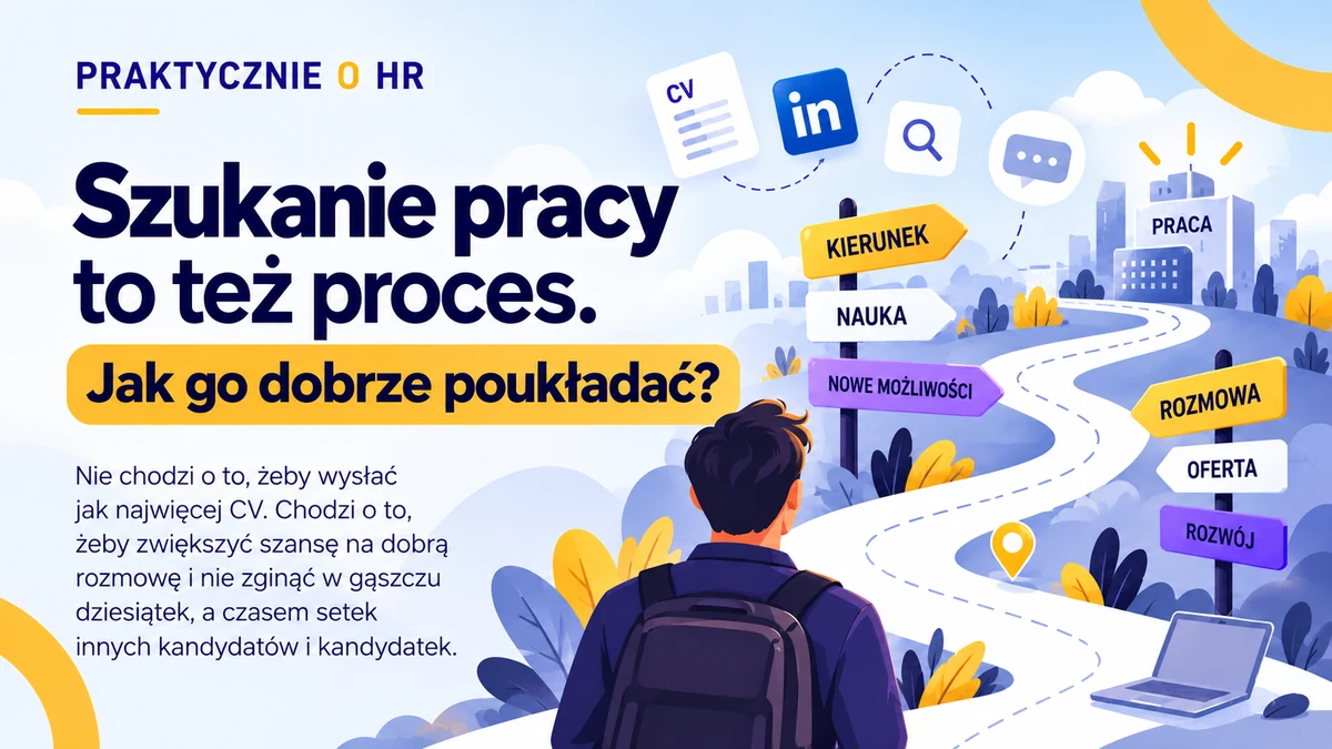 Szukanie pracy to też proces – CV, LinkedIn, networking i rozmowa rekrutacyjna