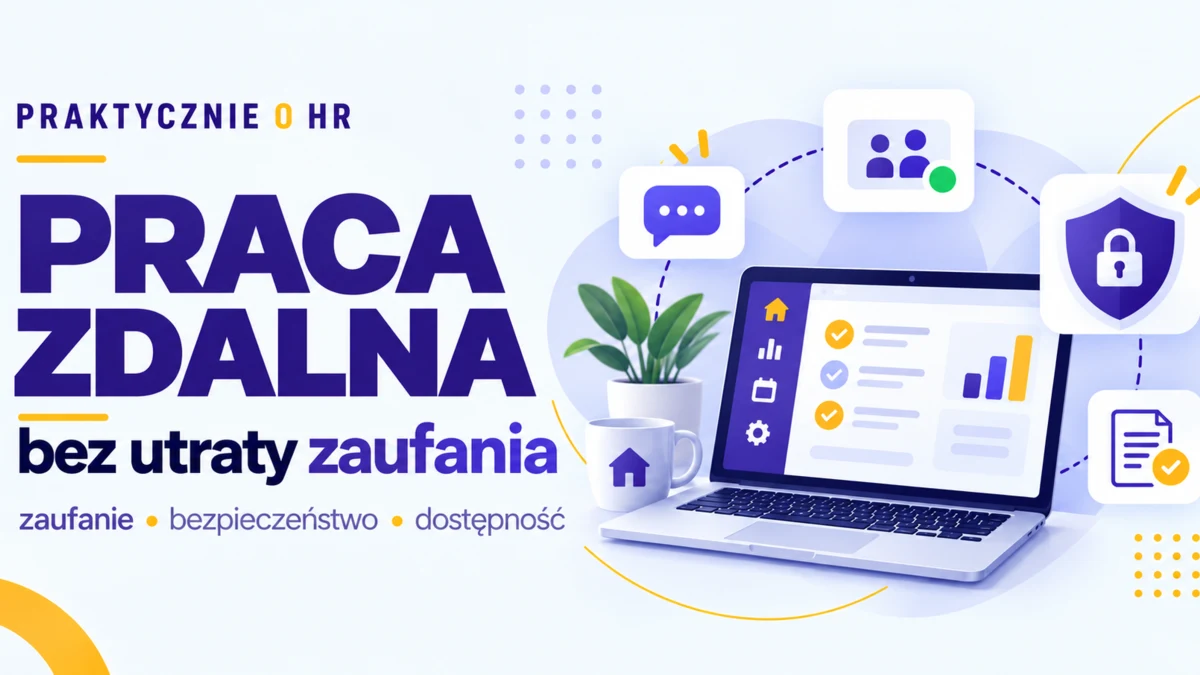 Praca zdalna bez utraty zaufania – kontrola, bezpieczeństwo i dostępność